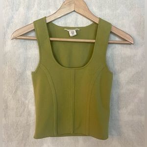 NWOT Happily Grey Crop Top